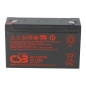 Preview: CSB Bleiakku 6V 12Ah GP6120F2 Hitachi wartungsfrei AGM Bleibatterie