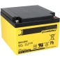 Preview: SUN Battery SB12-26V0 AGM Akku 12V 26Ah Blei-Akku mit VDS