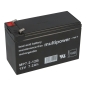 Preview: Ersatzakku für Belkin Superior F6H650deUNV 220V Markenakku VdS MP 12V 7,2Ah 6,3mm