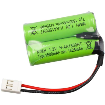 Notleuchtenakku NiMH 2,4V 1500mAh 100mm Kabel ersetzt ABB