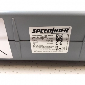 Preview: Technische Daten: 36V / 20,3Ah / 730,8Wh