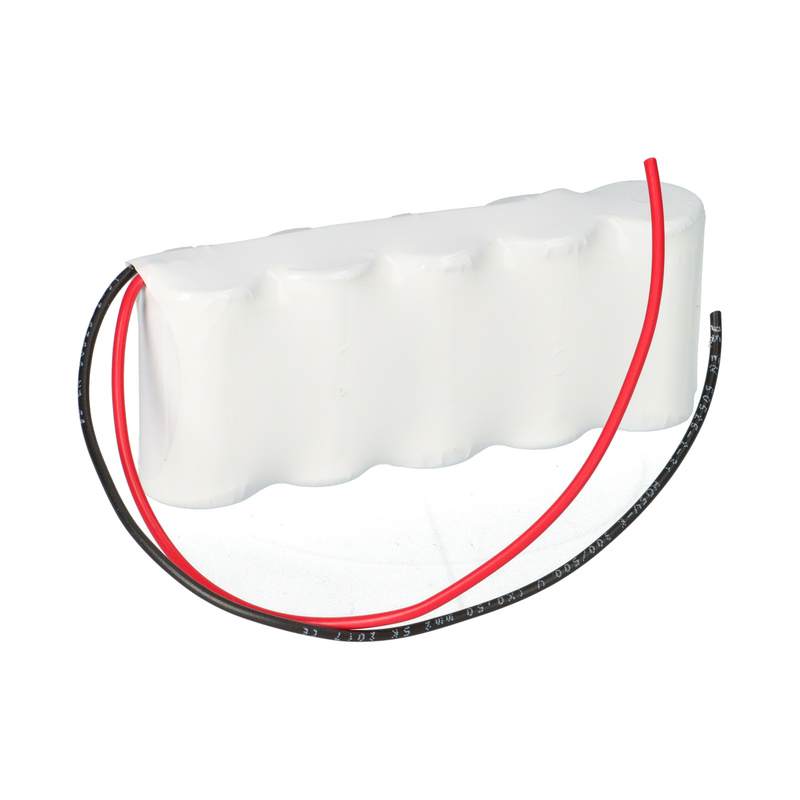 HQRP 6V 2500mAh NiCd Akku-Pack Für Moltech Energiesysteme N38AF001A, S522, ESR8EE5920 – 33x176mm