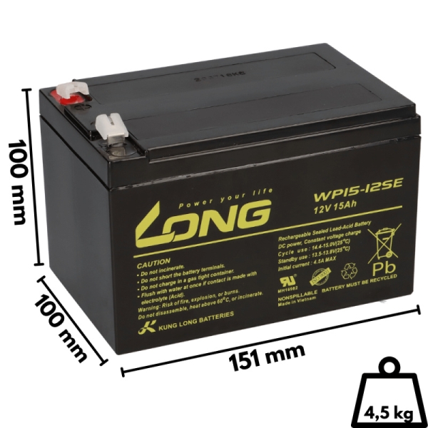 Nennspannung 12 Volt