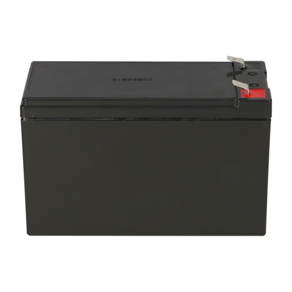 Ersatzakku für AdPos Micro-S 2200 Pro Markenakku mit VdS 12V 7,2Ah KuLo Rückansicht