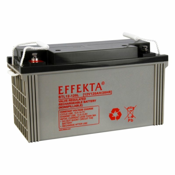 Effekta BTL 12-120L Blei-Vlies Akku