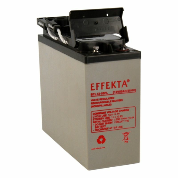 Effekta BTL 12-55FL Frontterminal AGM Akku