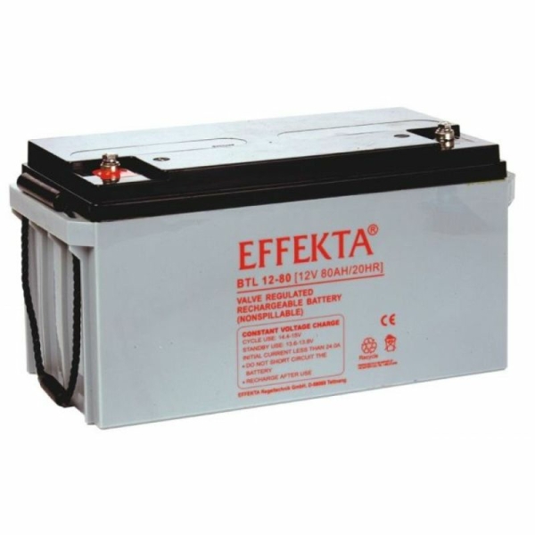 Effekta BTL 12-80 Blei-Vlies Akku