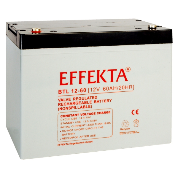 Effekta BTL 12-60 Blei-Vlies Akku