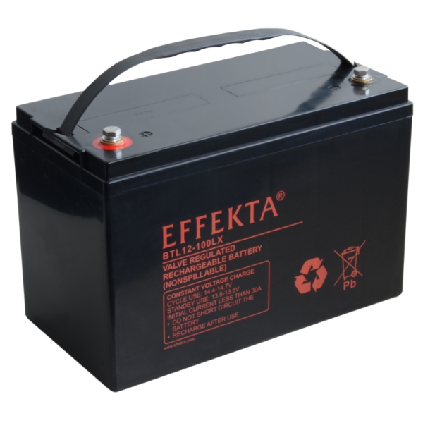 Effekta BTL 12-100LX Blei-Vlies Akku
