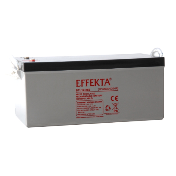 Effekta BTL 12-260 Blei-Vlies Akku
